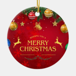 Jul 10 julgransprydnad keramik