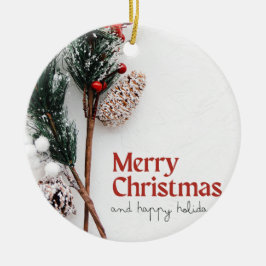 Jul 11 julgransprydnad keramik