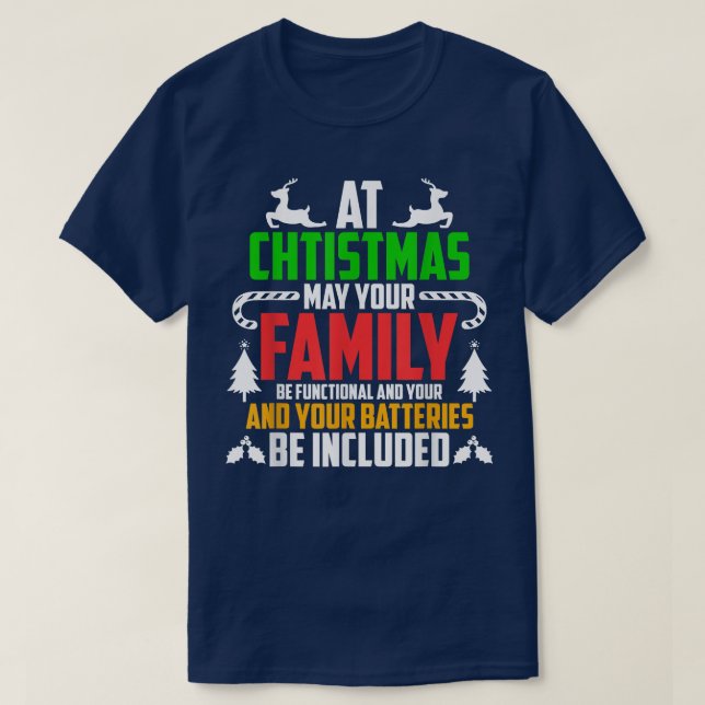 Jul 1224 Julgran-Heligan, natt Santa Cla T Shirt (Design framsida)