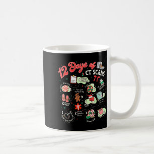 Jul 12 dagar av Ct teknolog katt skanning radiolog Kaffemugg