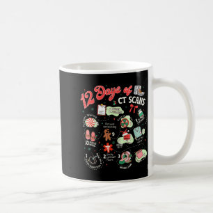 Jul 12 dagar av Ct teknolog katt skanning radiolog Kaffemugg
