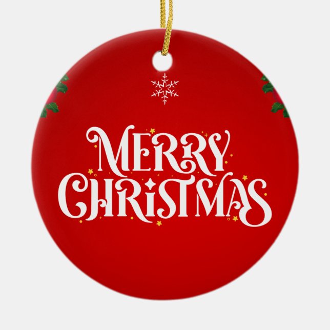 Jul 13 julgransprydnad keramik (Framsidan)