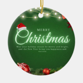 Jul 14 julgransprydnad keramik