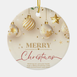 Jul 15 julgransprydnad keramik