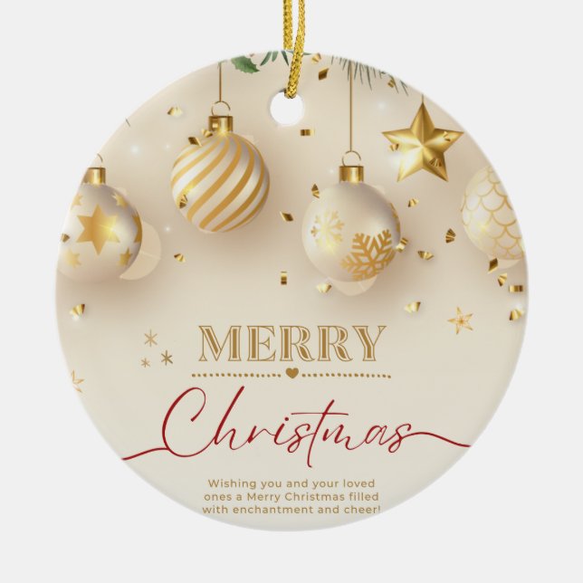 Jul 15 julgransprydnad keramik (Framsidan)