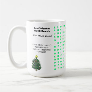 Jul 15 Ord Puzzle Roligt Kaffemugg
