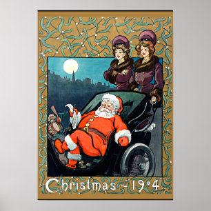 Jul 1904, årgång Jul hälsning Poster