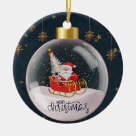 Jul 1 julgransprydnad keramik