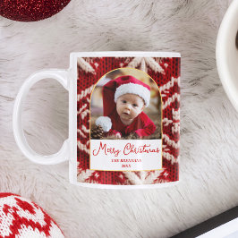 Jul 1 Photo Elegant Festive Script Mugg