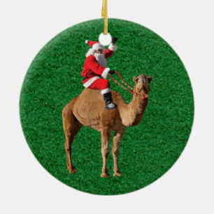 Jul 2013 ha sex med dagkamlet och Santa Julgransprydnad Keramik