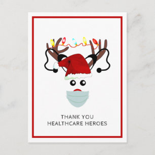 Jul 2020 Tack Healthcare Heroes Helgdag Vykort