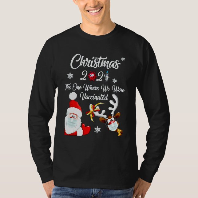 Jul 2021 Den där vi var vaccinerade T Shirt (Framsida)