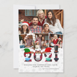 Jul 2021 | Funny Ansikte Masks & Play 4 Photos Julkort