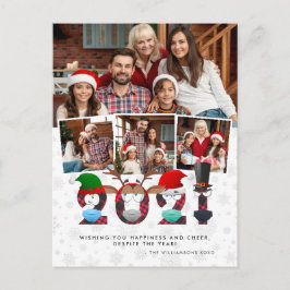 Jul 2021 | Funny Grumpy Ansikte Masks 4 Foton Vykort