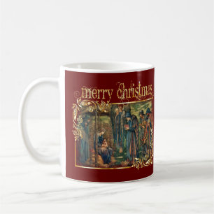 Jul 2021 Jesus Nativitet Manger Bethlehem Kaffemugg