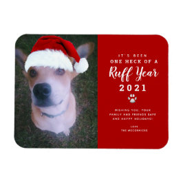 Jul 2021: Rolig hund fotfoto 2021 Magnet