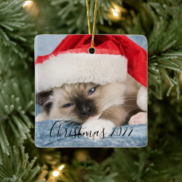 Jul 2022 Fotoorange Julgransprydnad Keramik