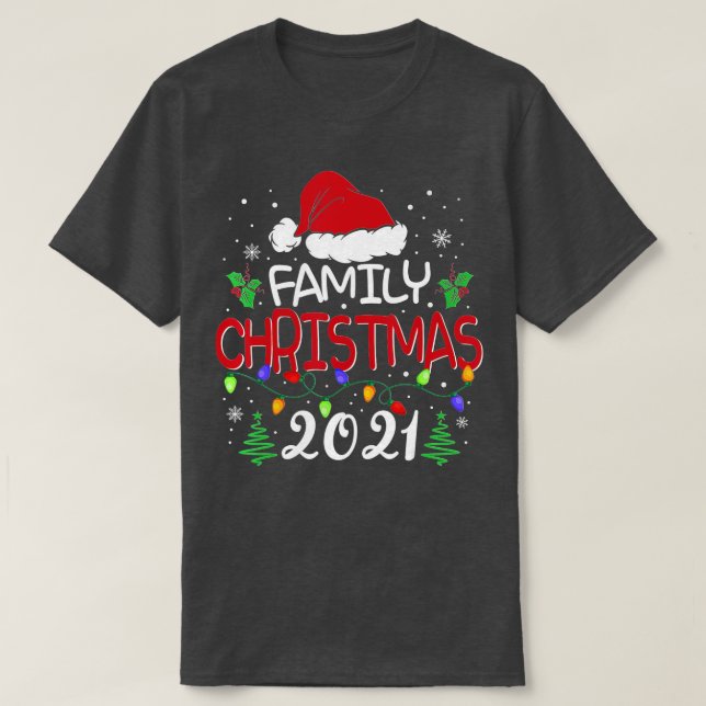 Jul 2022 Matchande familjeteam Tomt Squad Pa T Shirt (Design framsida)