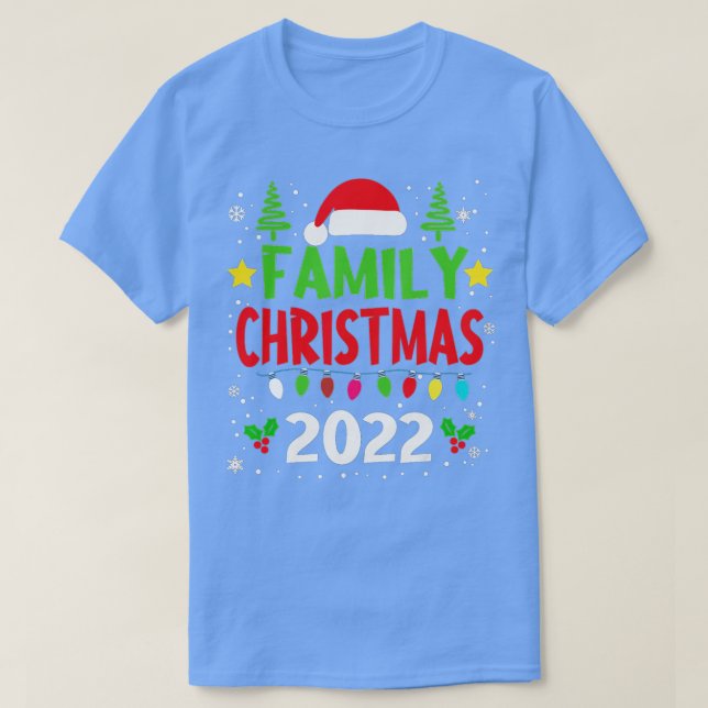 Jul 2022 Matchande familjeteam Tomt Squad Pa T Shirt (Design framsida)