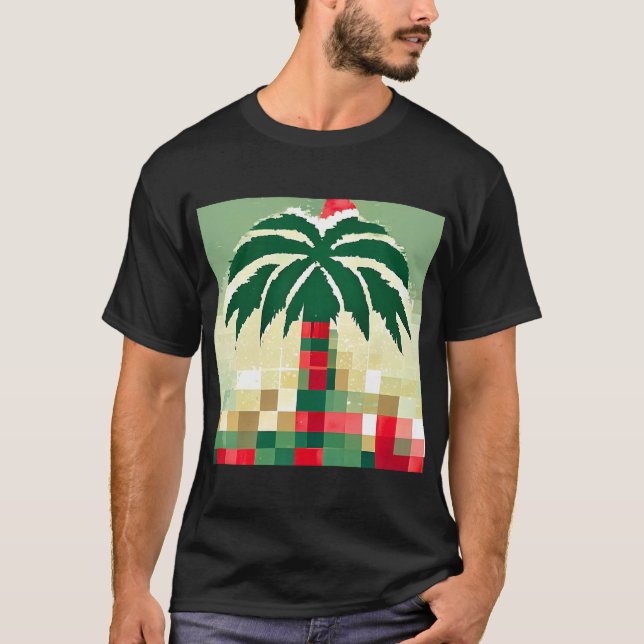 Jul 2022 T-Shirt med Handflatan träd (Framsida)
