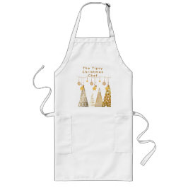 Jul 2025 Quirky träd & Baubles PJ Långt Förkläde