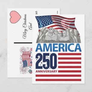 Jul 2025 under Amerikas semiquincentennialfirande Helg Vykort