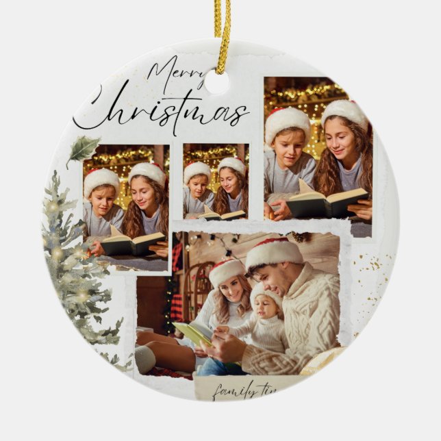 Jul 20 julgransprydnad keramik (Framsidan)