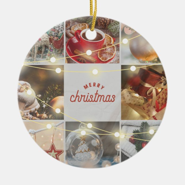 Jul 22 julgransprydnad keramik (Framsidan)