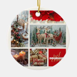 Jul 23 julgransprydnad keramik