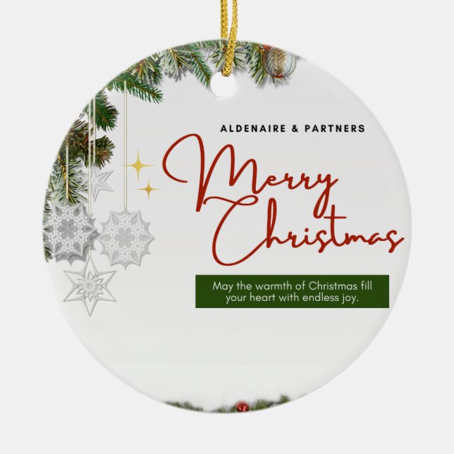 Jul 25 julgransprydnad keramik (Framsidan)