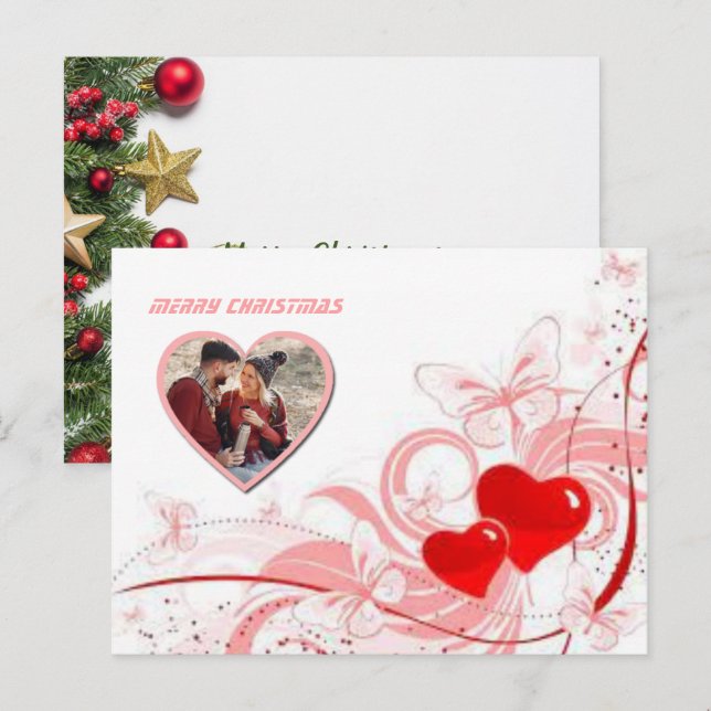 Jul 2-foton vykort (Fram/baksida)