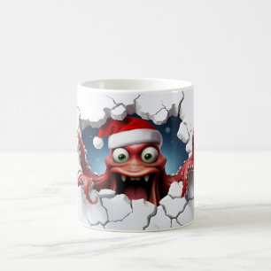 Jul 3D Octopus Kaffemugg