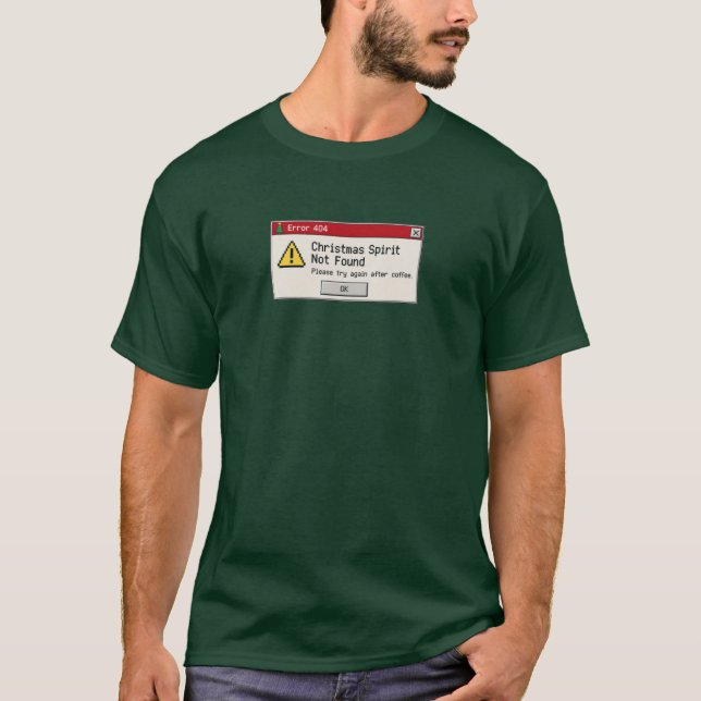 Jul 404-fel t shirt (Framsida)