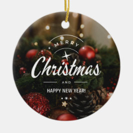 Jul 5 julgransprydnad keramik