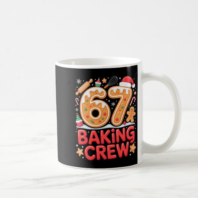 Jul 67 Baklag Crew Roligt Meme Pepparkaka Co Kaffemugg (Höger)
