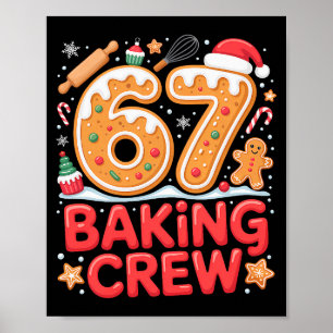 Jul 67 Baklag Crew Roligt Meme Pepparkaks Kaka Poster
