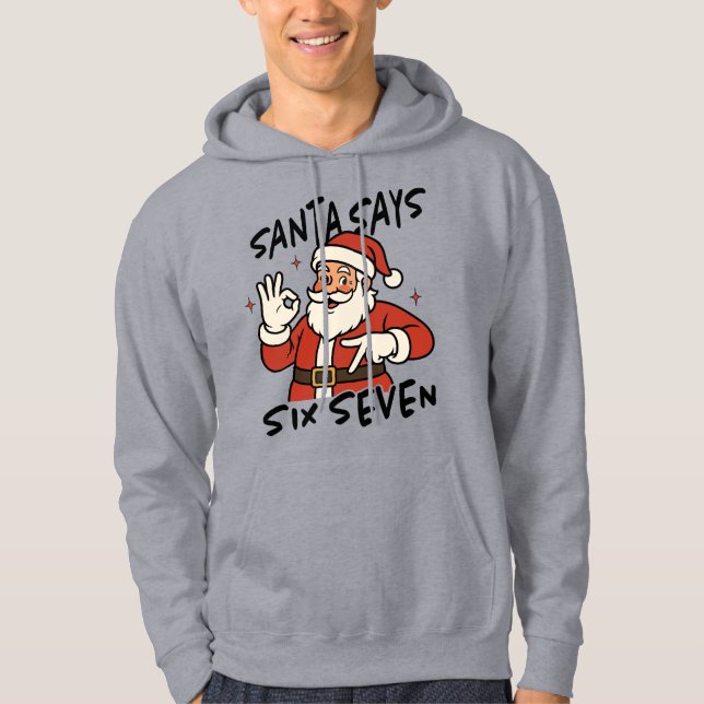 Jul 67 Hoodie Six Seven Holiday Meme (Framsida)