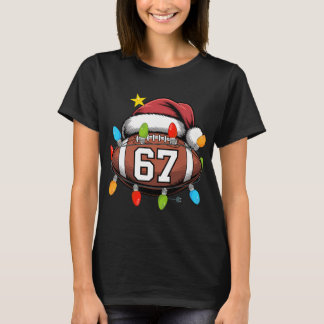 Jul 67 Meme Fotboll Julhatt Roligt Xmas Bo T Shirt