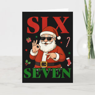 Jul 67 Six Seven Rolig Gen Z Alpha Slang Mem Kort