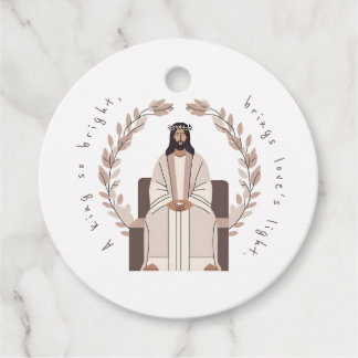 Jul | A Kung So Bright | Jesus | Neutralter Gåvor Etiketter