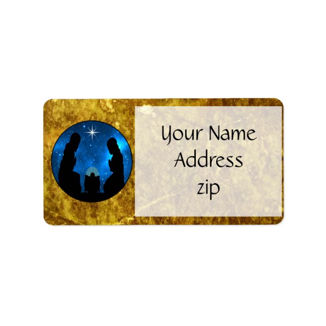 Jul Adressetikett (Framsidan)