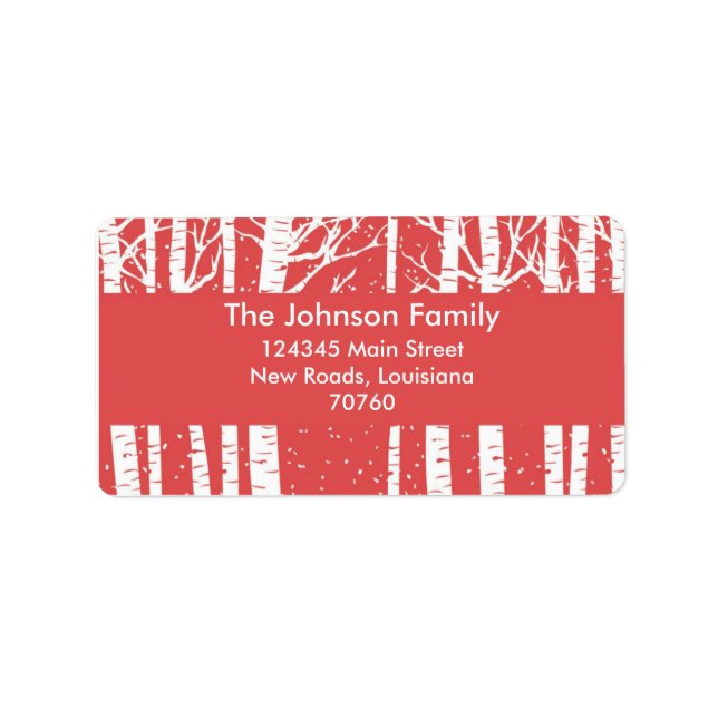 Jul Adressetikett (Framsidan)