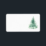 Jul Adressetiketter JULGRAN<br><div class="desc">Jul Adressetiketter Julgran Design</div>