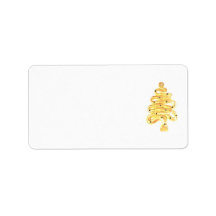 Jul adressetiketter konst och design