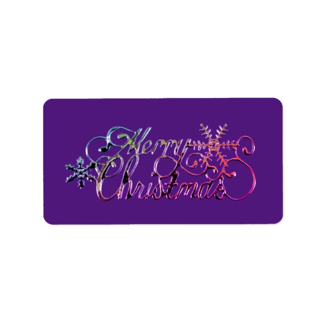 Jul Adressetiketter SÄSONG (Framsidan)