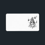 Jul Adressetiketter STIL DESIGN<br><div class="desc">Stil-design för Adressetiketterna jul</div>