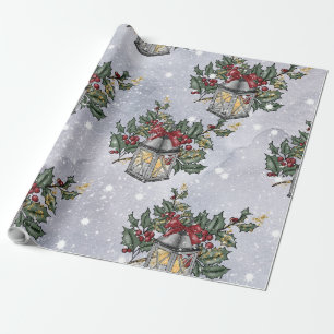 Jul Advent Ljusstake Mönster Presentpapper