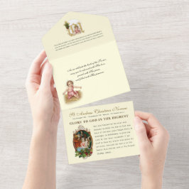 Jul Advent Prayer Vintage Religiösa Novena