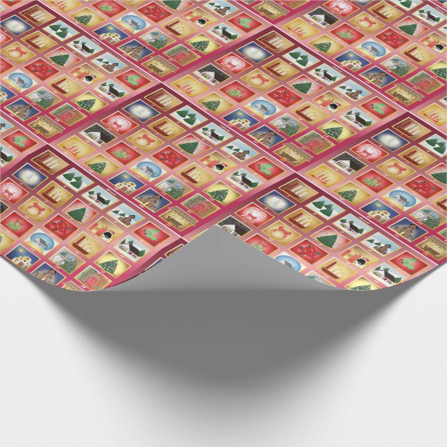 Jul Advent Presentpapper (Hörn)