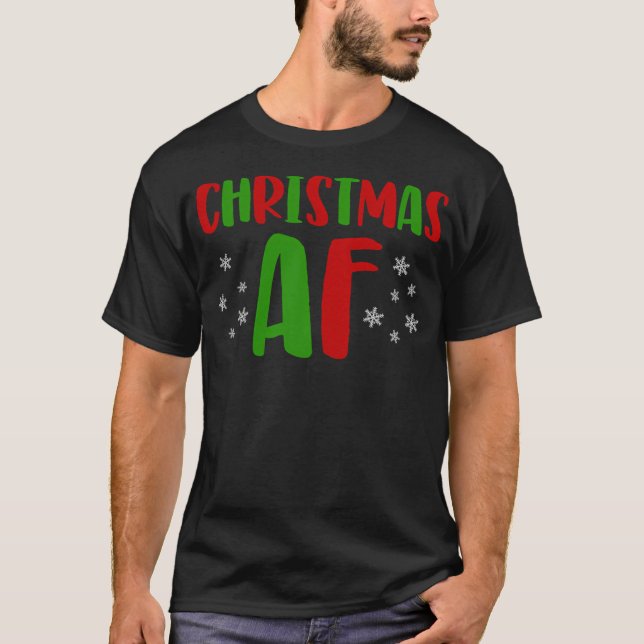 Jul Af Helgdag Vacation Gift T Shirt (Framsida)